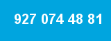 927 074 48 81 927 074 48 81